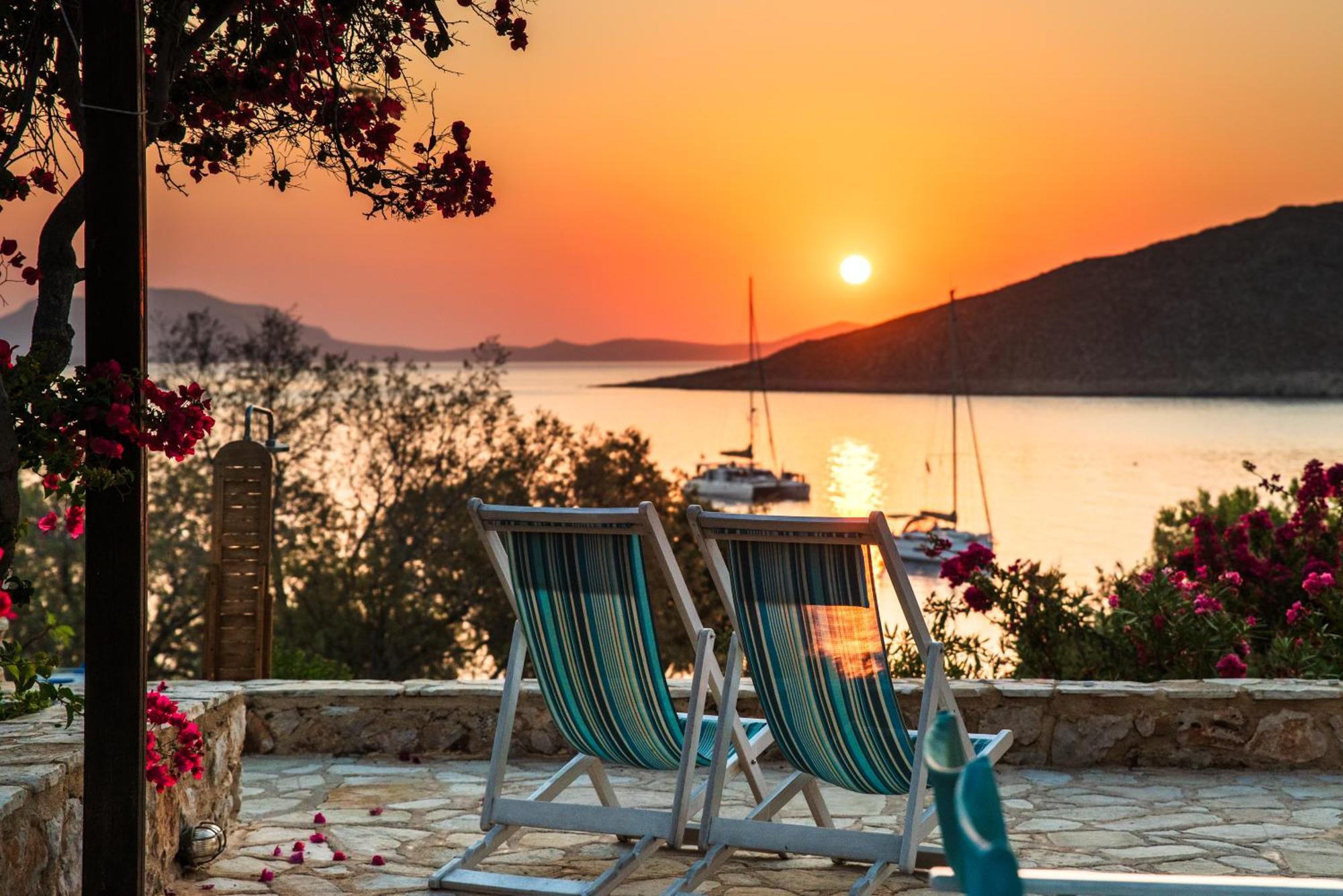 Villa Ftenagia Халки Экстерьер фото