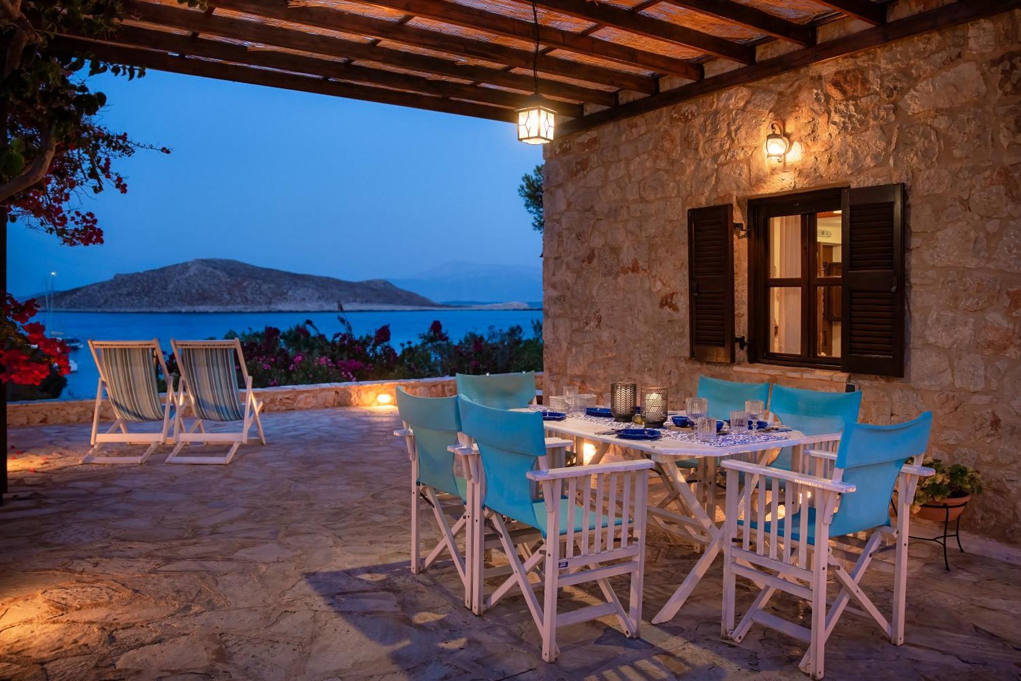 Villa Ftenagia Халки Экстерьер фото