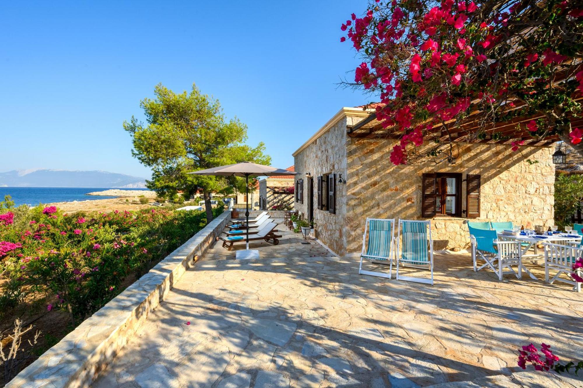 Villa Ftenagia Халки Экстерьер фото