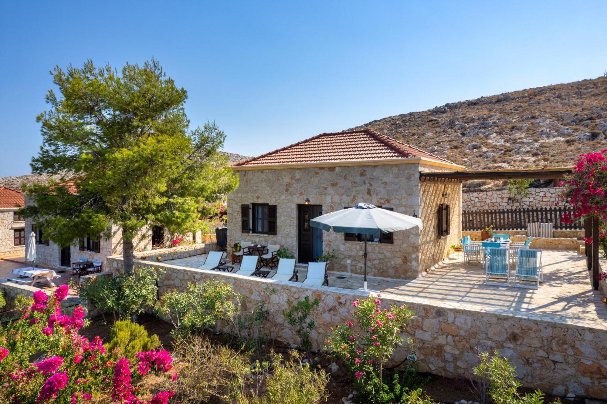 Villa Ftenagia Халки Экстерьер фото